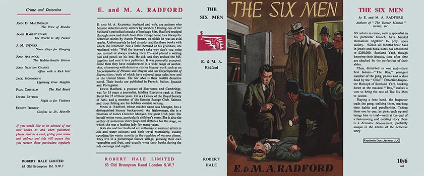 Item #41753 Six Men, The. E. Radford, M. A. Radford