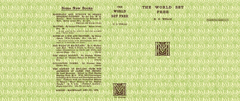 Item #4177 World Set Free, The. H. G. Wells