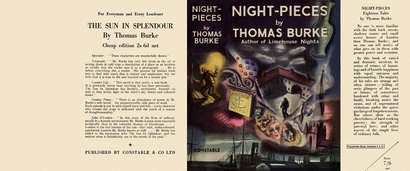 Item #418 Night-Pieces. Thomas Burke