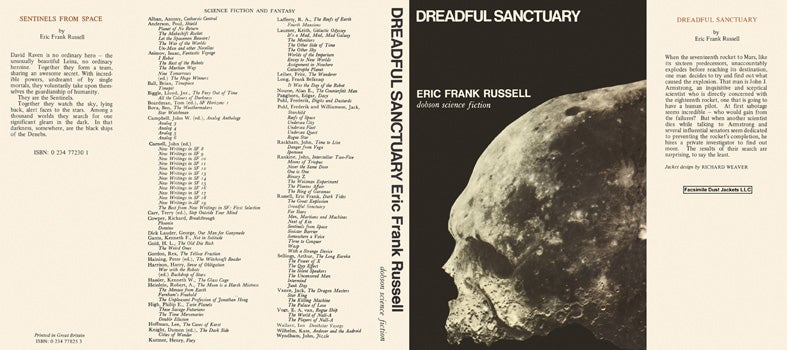 Item #41830 Dreadful Sanctuary. Eric Frank Russell
