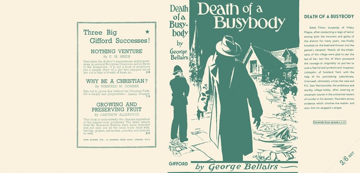 Item #41838 Death of a Busybody. George Bellairs.