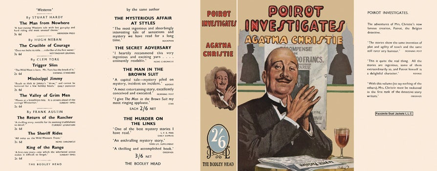Item #41845 Poirot Investigates. Agatha Christie