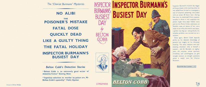 Item #41848 Inspector Burmann's Busiest Day. Belton Cobb.