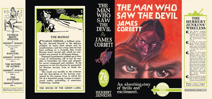 Item #41849 Man Who Saw the Devil, The. James Corbett
