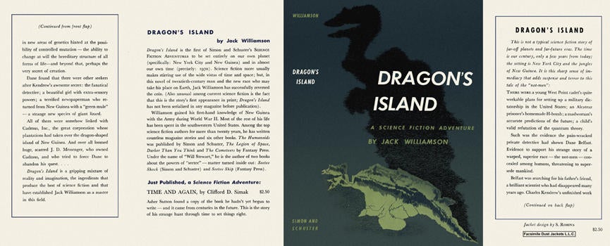Item #4186 Dragon's Island. Jack Williamson