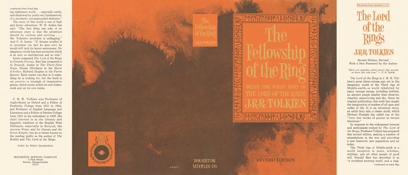 Item #41864 Fellowship of the Ring, The. J. R. R. Tolkien