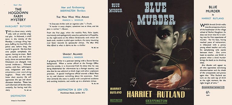 Item #41871 Blue Murder. Harriet Rutland.