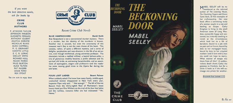 Item #41897 Beckoning Door, The. Mabel Seeley.