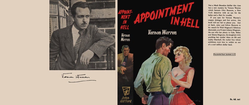 Item #42120 Appointment in Hell. Vernon Warren