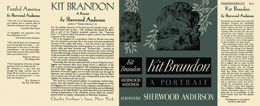 Item #4223 Kit Brandon. Sherwood Anderson