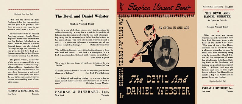 Item #42231 Devil and Daniel Webster, The. Stephen Vincent Benet.
