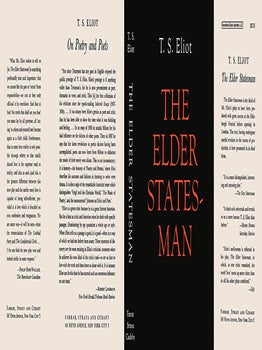 Elder Statesman, The. T. S. Eliot.