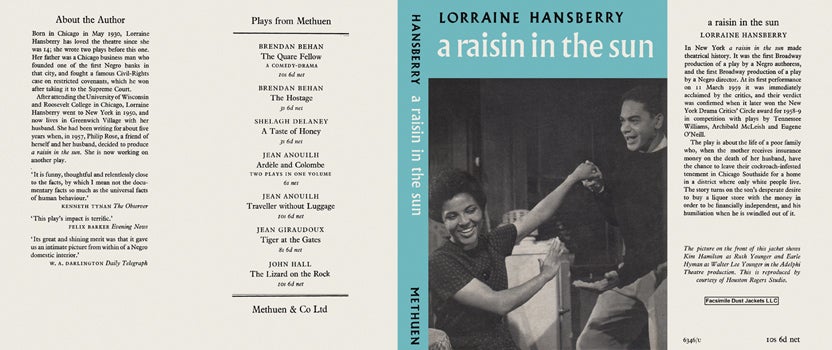 Item #42337 Raisin in the Sun, A. Lorraine Hansberry