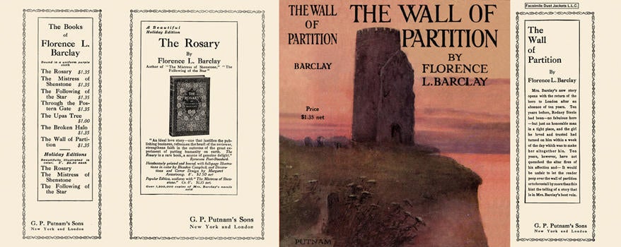 Item #4238 Wall of Partition, The. Florence L. Barclay