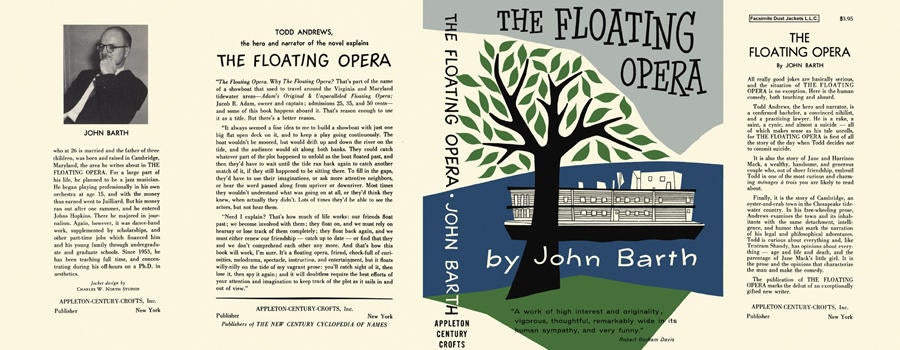 Item #4241 Floating Opera, The. John Barth.