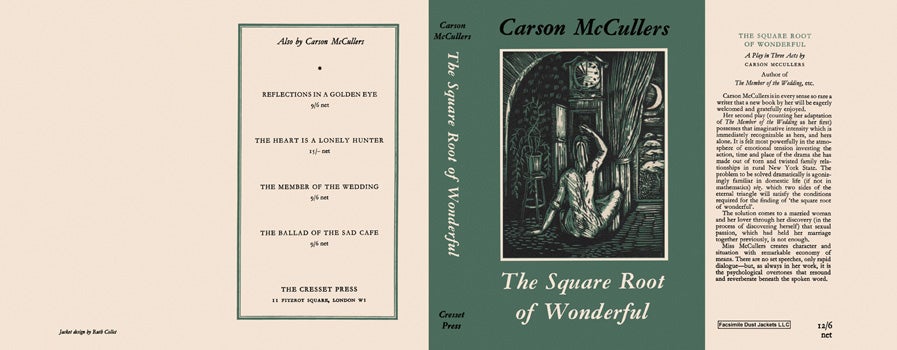 Item #42424 Square Root of Wonderful, The. Carson McCullers