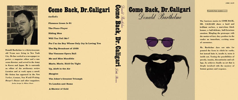 Item #4244 Come Back, Dr. Caligari. Donald Barthelme.
