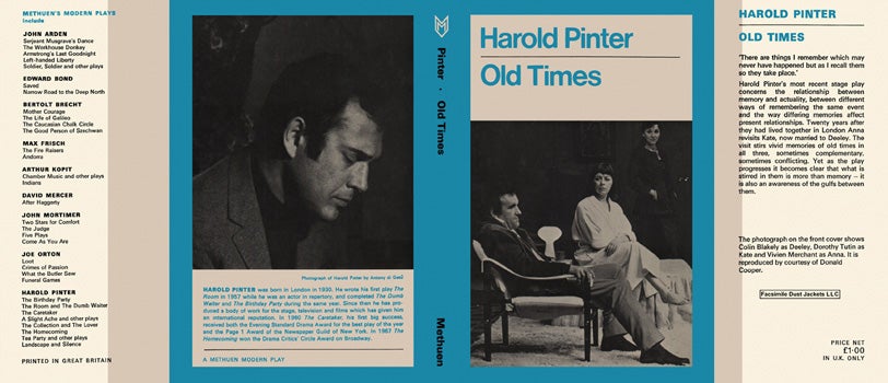 Item #42476 Old Times. Harold Pinter
