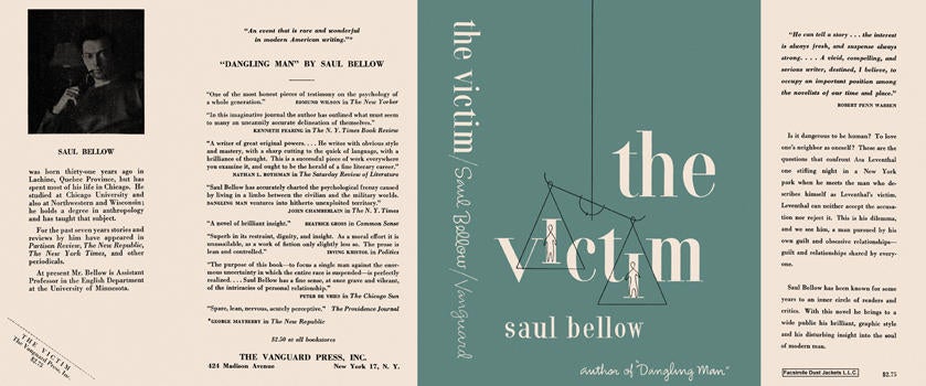 Item #4255 Victim, The. Saul Bellow.