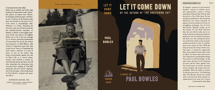 Item #4264 Let It Come Down. Paul Bowles.