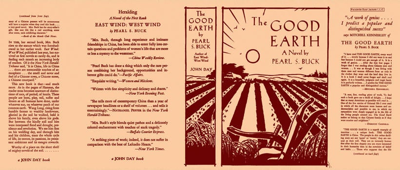 Item #4281 Good Earth, The. Pearl S. Buck