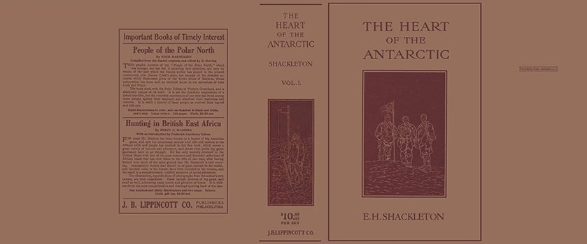 Item #42901 Heart of the Antarctic Volume I, The. E. H. Shackleton