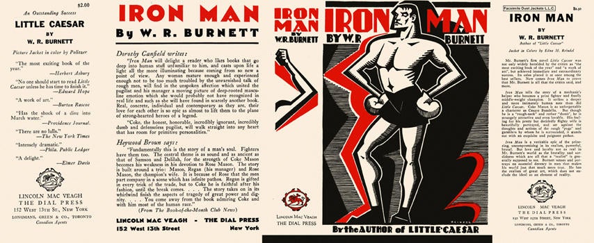 Item #4291 Iron Man. W. R. Burnett