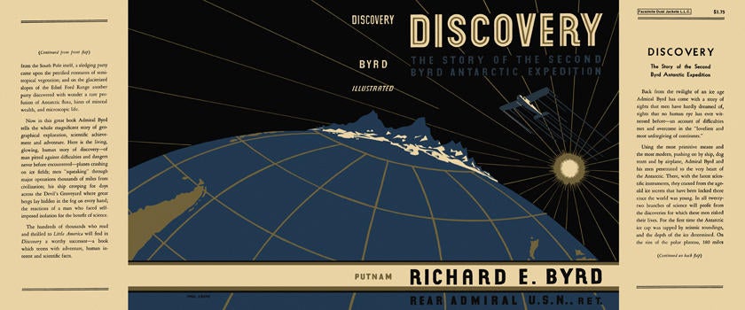 Item #4294 Discovery. Richard E. Byrd