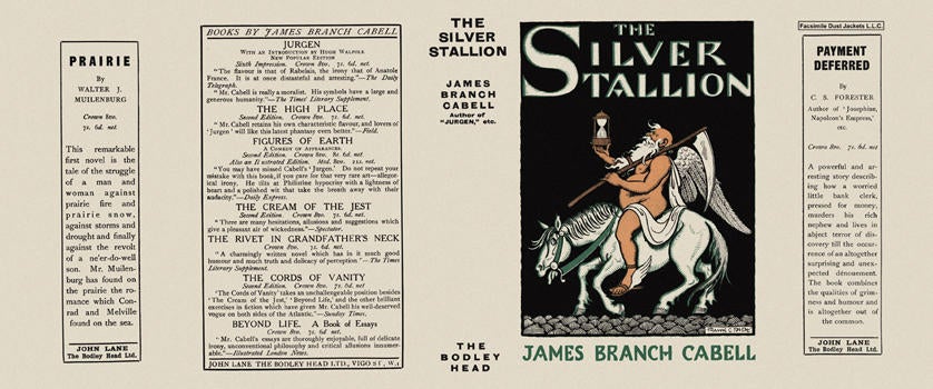 Item #4297 Silver Stallion, The. James Branch Cabell