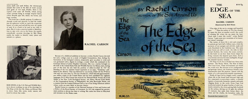 Item #4310 Edge of the Sea, The. Rachel L. Carson, Bob Hines