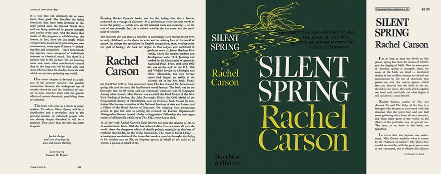 Item #4311 Silent Spring. Rachel L. Carson.