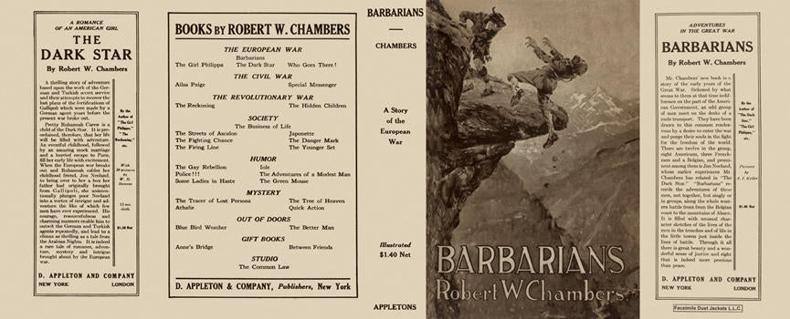 Item #4320 Barbarians. Robert W. Chambers