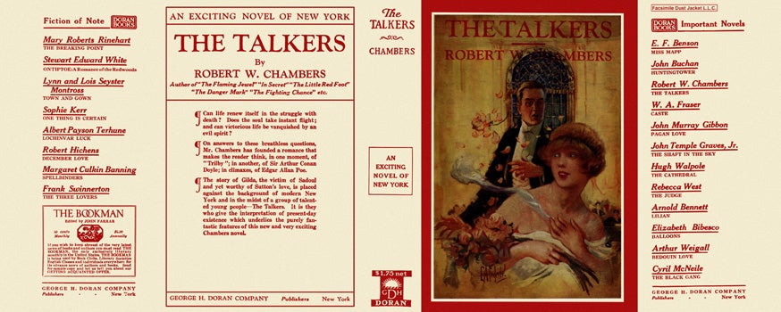 Item #4324 Talkers, The. Robert W. Chambers