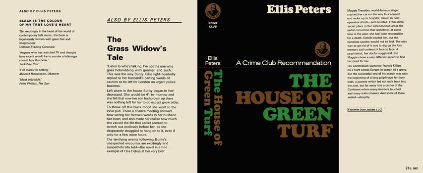 Item #43258 House of Green Turf, The. Ellis Peters