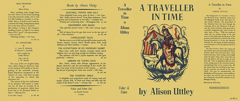 Item #43260 Traveller in Time, A. Alison Uttley, Phyllis Bray.