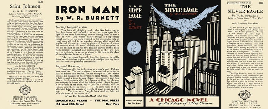 Item #433 Silver Eagle, The. W. R. Burnett