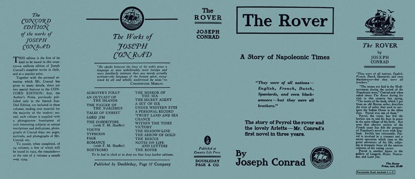 Item #4345 Rover, The. Joseph Conrad