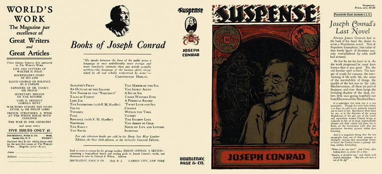 Item #4349 Suspense. Joseph Conrad