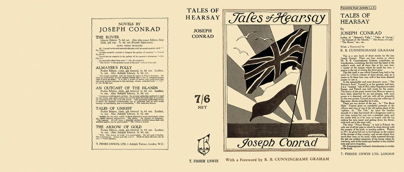 Item #4351 Tales of Hearsay. Joseph Conrad.