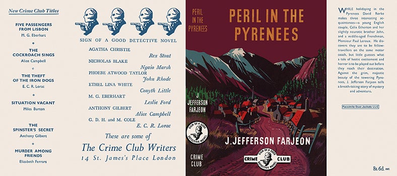 Item #43548 Peril in the Pyrenees. J. Jefferson Farjeon