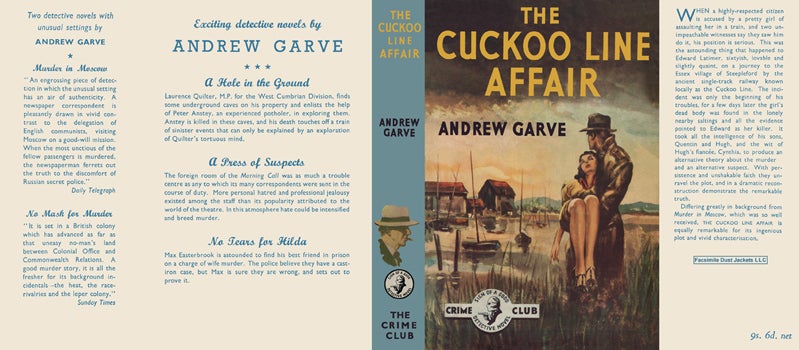 Item #43549 Cuckoo Line Affair, The. Andrew Garve