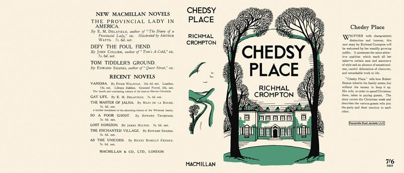 Item #43582 Chedsy Place. Richmal Crompton