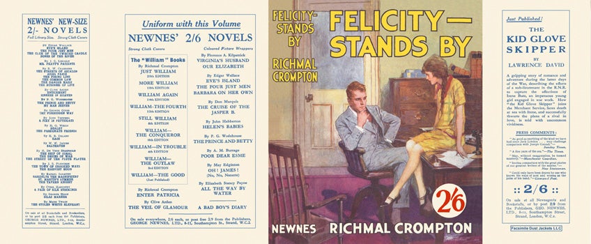 Item #43585 Felicity Stands By. Richmal Crompton