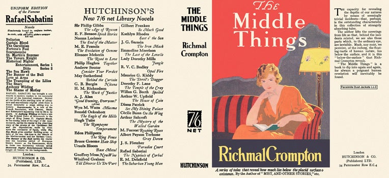 Item #43594 Middle Things, The. Richmal Crompton
