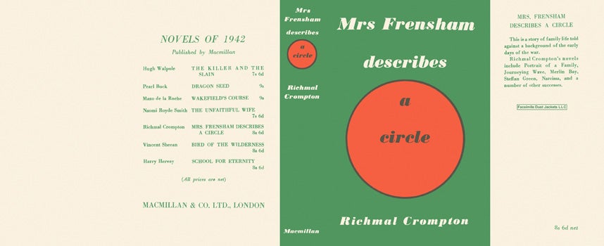 Item #43596 Mrs. Frensham Describes a Circle. Richmal Crompton