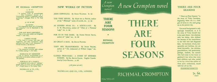 Item #43601 There Are Four Seasons. Richmal Crompton.