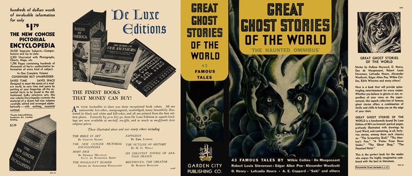 Item #43613 Great Ghost Stories of the World, The Haunted Omnibus. Anthology