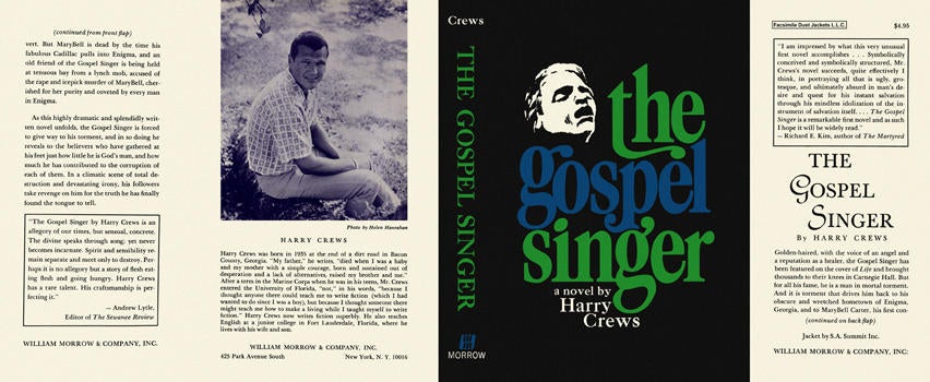 Item #4362 Gospel Singer, The. Harry Crews
