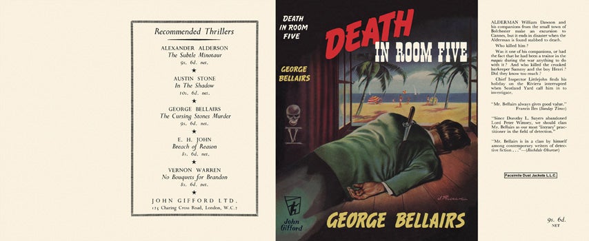 Item #43620 Death in Room Five. George Bellairs.
