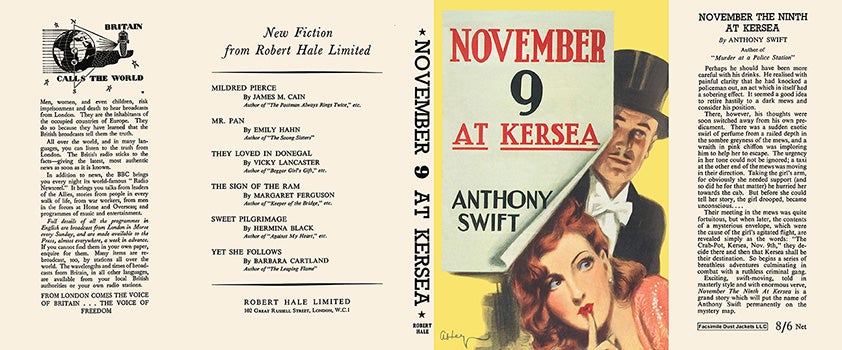 Item #43665 November the Ninth at Kersea. Anthony Swift.